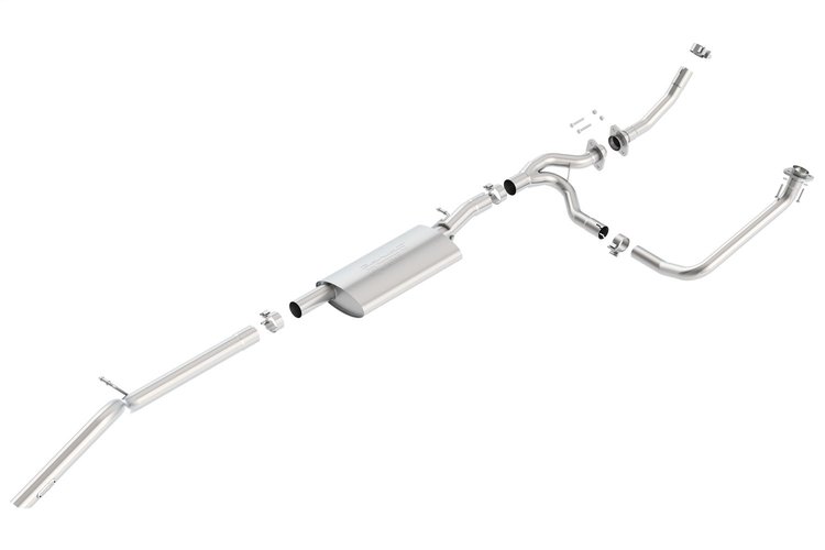 Cat-Back Exhaust System 2012-2018 Jeep Wrangler JK Unlimited 3.6L
