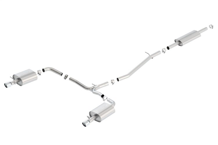 Cat-Back Exhaust System 2016-2017 Explorer 3.5L (Non Turbo)