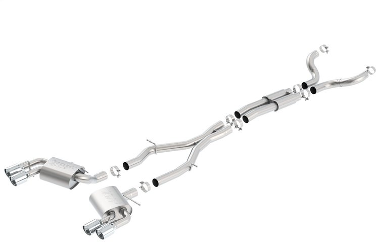 Cat-Back Exhaust System With S-type Mufflers for 2016-2018 Camaro SS 6.2L