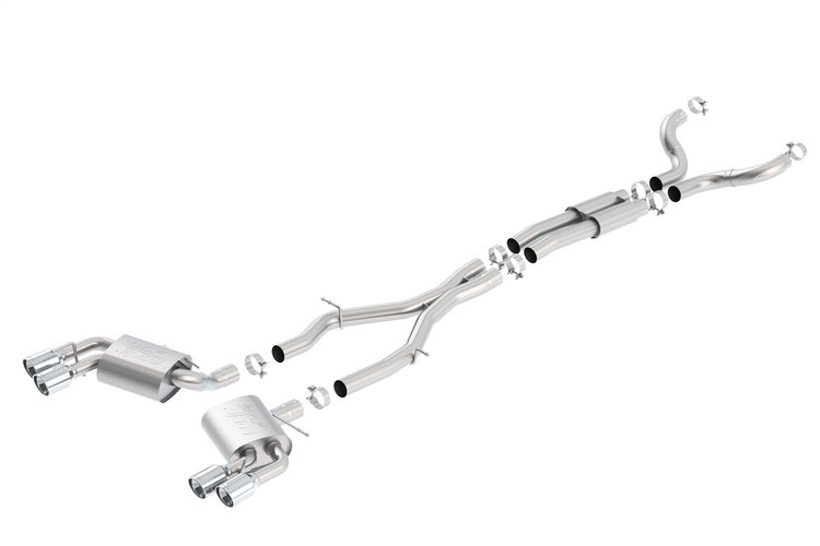 Cat-Back Exhaust System with ATAK Mufflers for 2016-2018 Camaro SS 6.2L