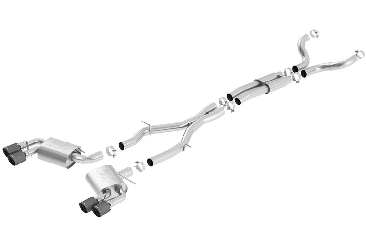 140688CFBA ATAK Cat-Back Exhaust System for 2016–2024 Chevrolet Camaro SS, 2020–2024 Camaro LT1 6.2L V8 with NPP