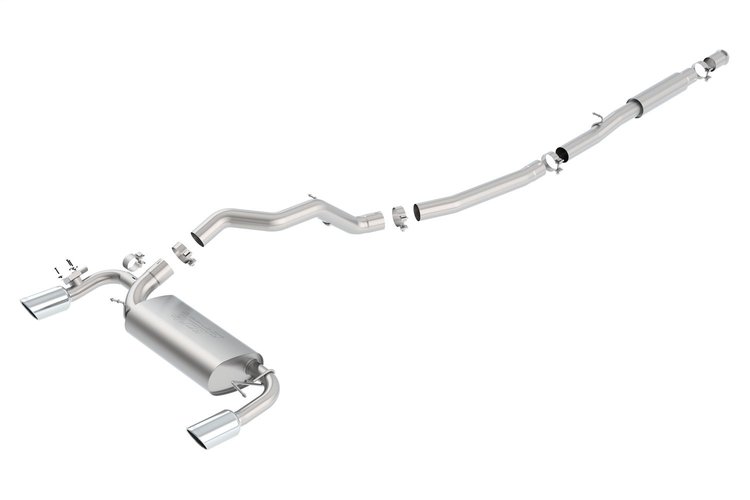 Cat-Back Exhaust System 2016-2018 Ford Focus RS Turbo