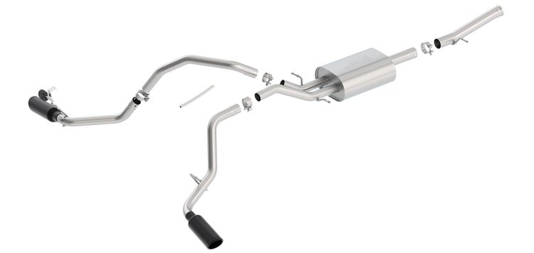 Cat-Back Exhaust System With S-Type Mufflers for 2014-2018 Silverado/Sierra 1500 5.3L