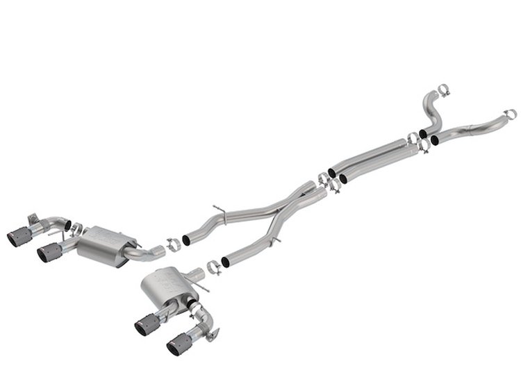 140727CFBA ATAK Cat-Back Exhaust System for 2017–2023 Chevrolet Camaro ZL1 6.2L V8 with NPP