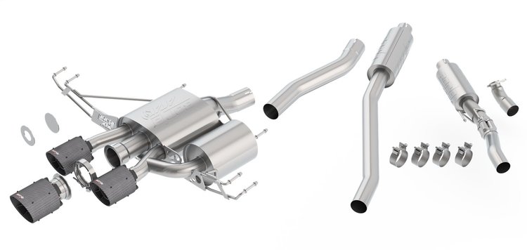 140738CFBA ATAK Cat-Back Exhaust System for 2017–2021 Honda Civic Type R 2.0L 4-Cyl.