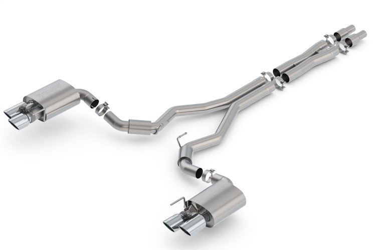 Cat-Back Exhaust System With S-Type Mufflers for 2018-2019 Mustang GT 5.0L