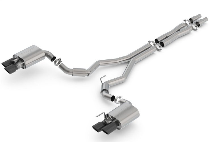 Cat-Back Exhaust System With S-Type Mufflers for 2018-2019 Mustang GT 5.0L