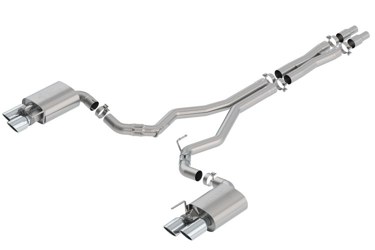 Cat-Back Exhaust System With ATAK Mufflers for 2018-2019 Mustang GT 5.0L