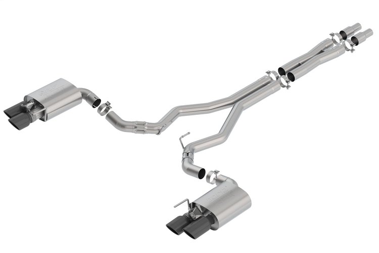 Cat-Back Exhaust System With ATAK Mufflers for 2018-2019 Mustang GT 5.0L