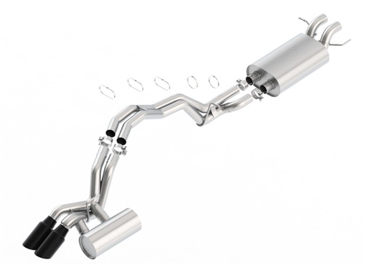 140744 Touring Cat-Back Exhaust System for 2018–2024 Lincoln Navigator 3.5L V6 Twin Turbo