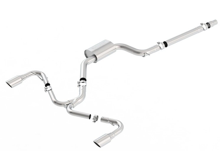 140751 S-Type Cat-Back Exhaust System for 2018–2021 Volkswagen GTI MK7.5 2.0L 4 Cyl.
