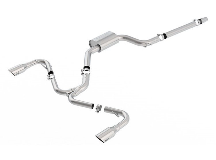 140751SB S-Type Cat-Back Exhaust System for 2018–2021 Volkswagen GTI MK7.5 2.0L 4 Cyl.