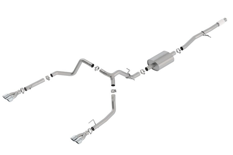 140781 S-Type Cat-Back Exhaust System Fits Select Toyota 4Runner 4.0L V6