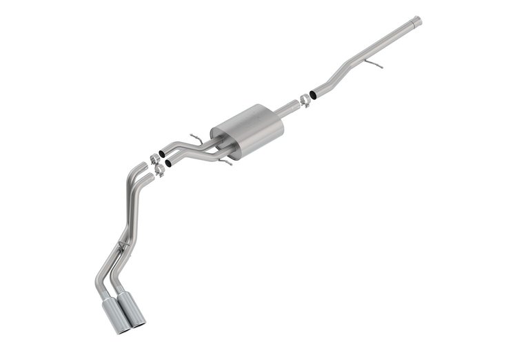 140797 ATAK Cat-Back Exhaust System for 2014–2018 Chevrolet Silverado 1500, GMC Sierra 1500, 2019 Silverado, Sierra 1500 LD Only