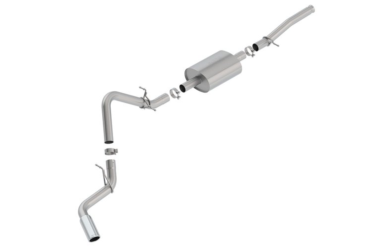 "S-Type" Cat-Back Exhaust System 2019 Silverado/Sierra 1500 5.3L w/Automatic Transmission