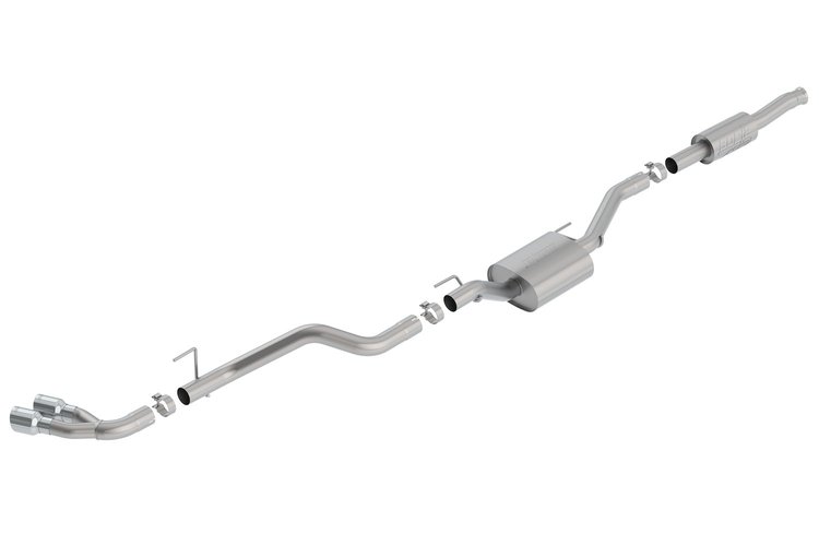 140813 ATAK Cat-Back Exhaust System Fits Select Jeep Gladiator 3.6L V6 4WD Crew Cab