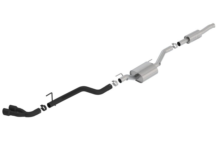 140813CB ATAK Cat-Back Exhaust System Fits Select Jeep Gladiator 3.6L V6 4WD Crew Cab