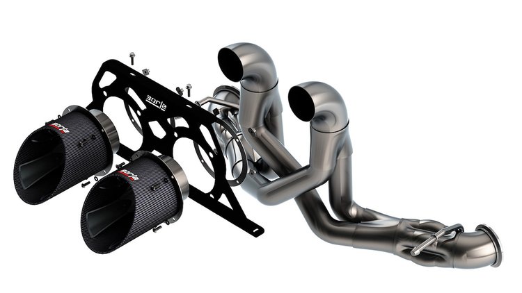 140818CF ATAK Cat-Back Exhaust System for 2017–2023 Ford GT 3.5L V6 RWD 2-Door