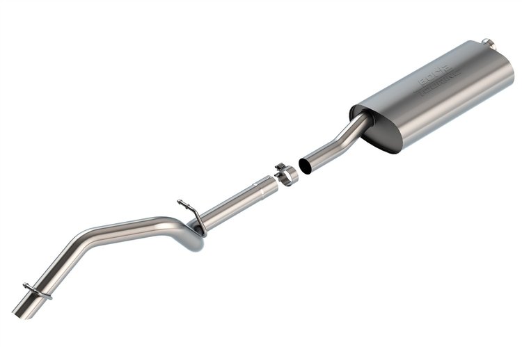 140828 Touring Cat-Back Exhaust System Fits Select Wrangler JLU 3.6L V6 4WD Excl. Selec-Trac