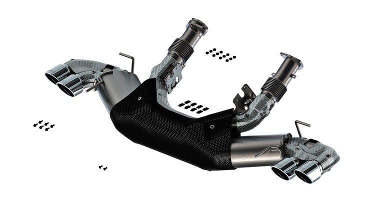 140840 S-Type Cat-Back Exhaust System Fits Select Corvette C8 6.2L V8