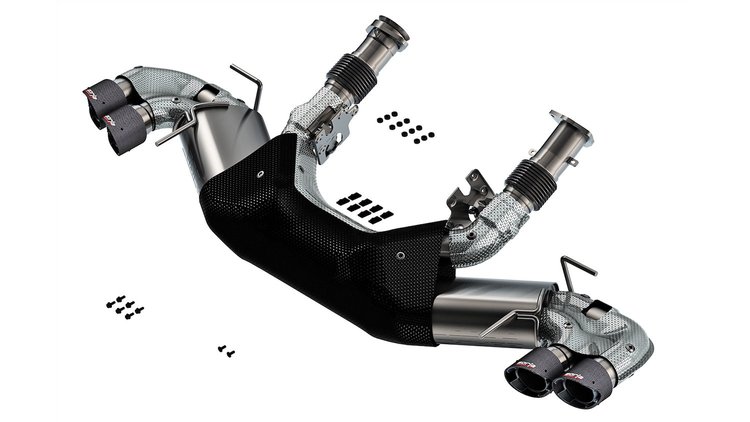 140840CF S-Type Cat-Back Exhaust System Fits Select Chevrolet Corvette C8 6.2L V8 Engine
