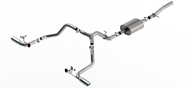 140842 S-Type Cat-Back Exhaust System Fits Select Silverado 1500, Sierra 1500 5.3L V8 Engine