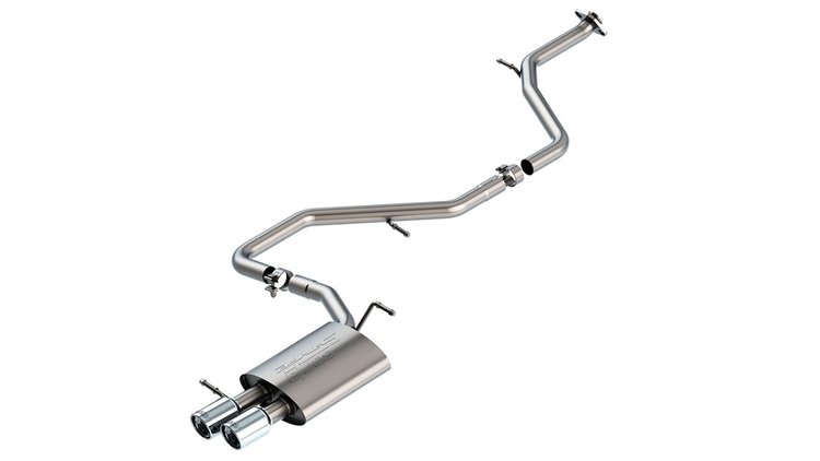 140845 S-Type Cat-Back Exhaust System Fits Select Toyota Corolla SE, XSE 2.0L 4 Cyl.