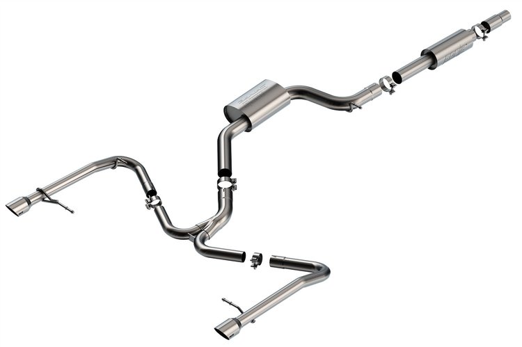 140850SB S-Type Cat-Back Exhaust System for 2021 Ford Bronco Sport 2.0L 4 Cyl.