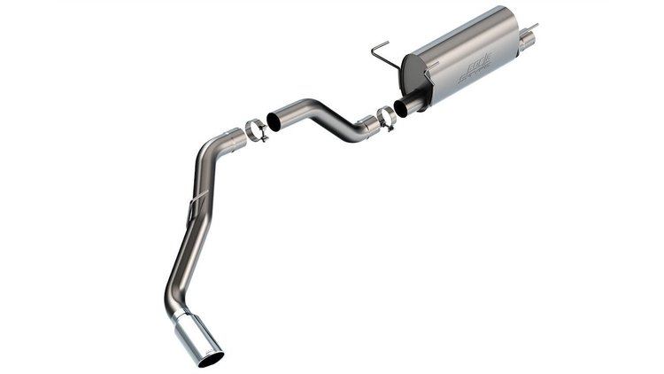 140851 S-Type Exhaust System Fits Select Ram 2500, 3500 6.4L V8