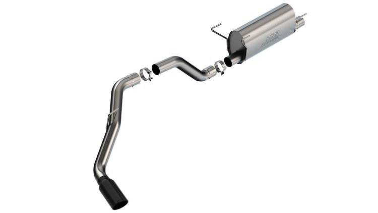 140851BC S-Type Exhaust System Fits Select Ram 2500, 3500 6.4L V8