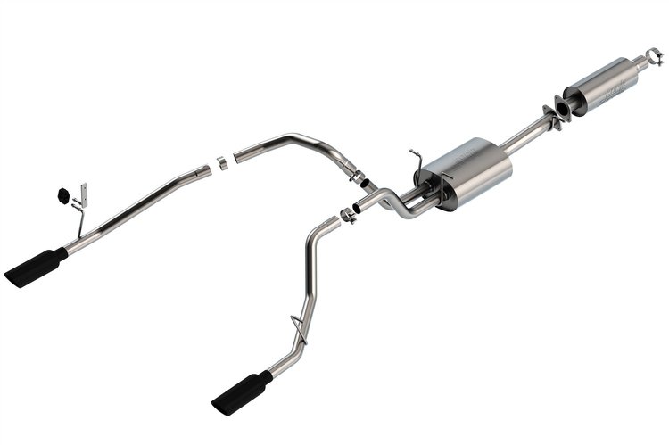 140852BC S-Type Cat-Back Exhaust System for 2019–2023 Ram 1500 3.6L V6 Engine