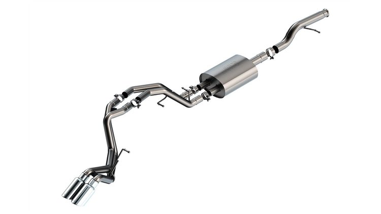 140855 S-Type Cat-Back Exhaust System Fits Select Chevrolet Tahoe, Tahoe Z71, GMC Yukon, Yukon AT4 5.3L V8