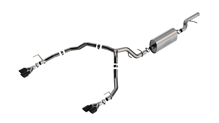 CAT BACK TOURING BLK TIPS