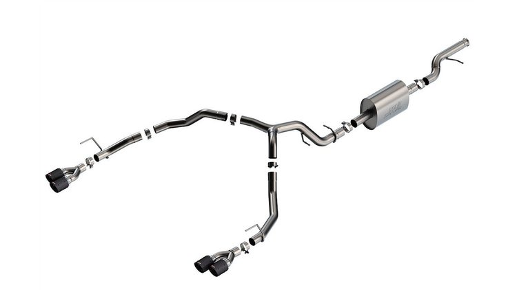 CAT BACK S TYPE CRBN FIBR