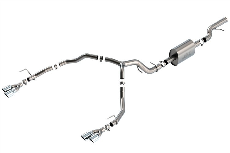 140859 S-Type Cat-Back Exhaust System Fits Select Chevrolet Tahoe, GMC Yukon 6.2L V8 Engine