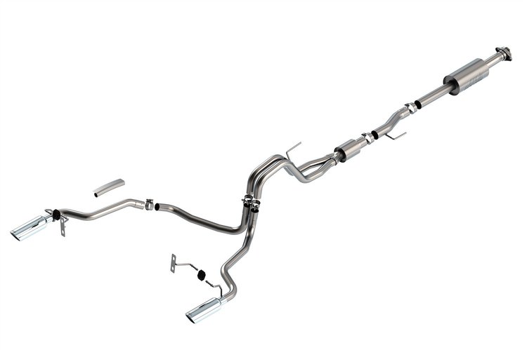 140866 S-Type Cat-Back Exhaust System Fits Select Ford F-150 5.0L V8
