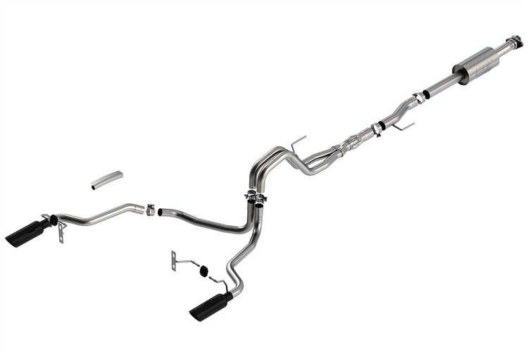 140867BC ATAK Cat-Back Exhaust System Fits Select Ford F-150 5.0L V8