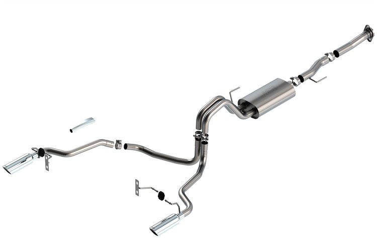 140868 S-Type Cat-Back Exhaust System Fits Select Ford F-150 5.0L V8