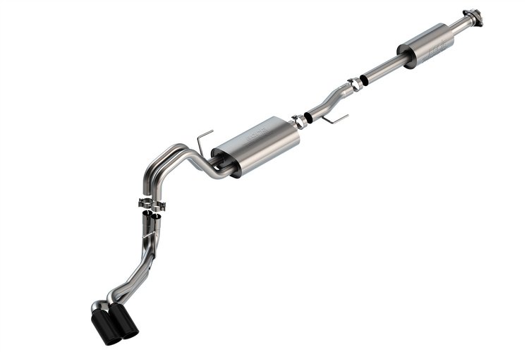 140873BC Touring Cat-Back Exhaust System Fits Select Ford F-150 5.0L V8