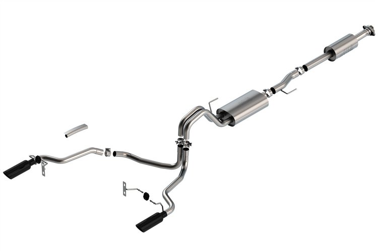140878BC S-Type Cat-Back Exhaust System Fits Select Ford F-150 3.3L V6