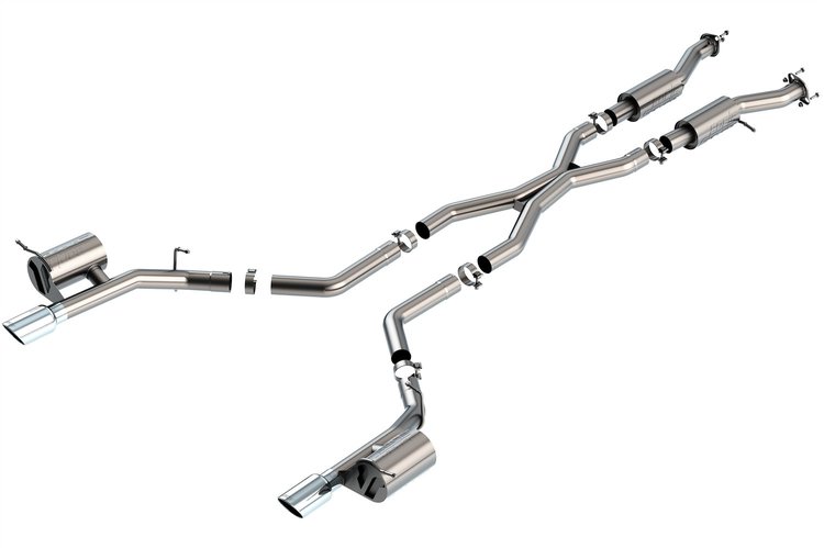 140885 S-Type Cat-Back Exhaust System Fits Select Dodge Durango SRT Hellcat 6.2L V8 Engine