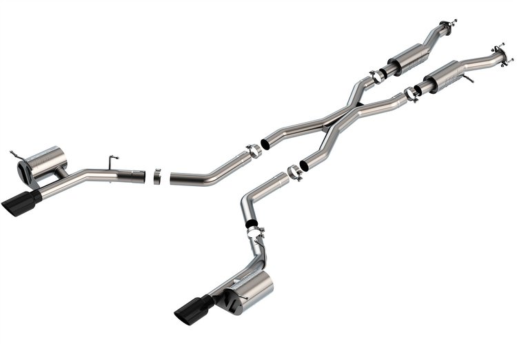 140885BC S-Type Cat-Back Exhaust System Fits Select Dodge Durango SRT Hellcat 6.2L V8 Engine