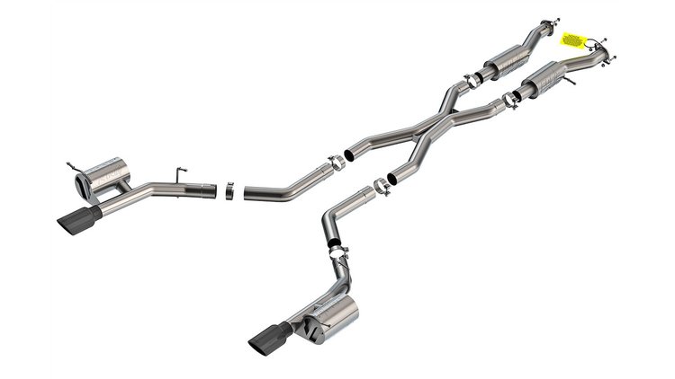140886BC ATAK Cat-Back Exhaust System Fits Select Dodge Durango SRT Hellcat 6.2L V8 Engine