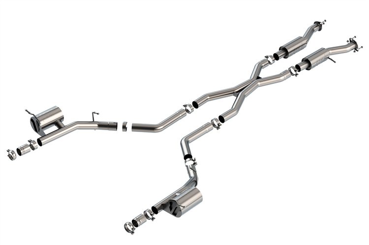 140887 S-Type Cat-Back Exhaust System Fits Select Dodge Durango SRT Hellcat 6.2L V8 Engine