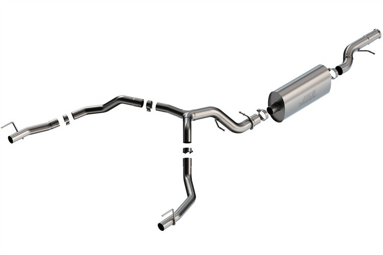 140889 Touring Cat-Back Exhaust System Fits Select Cadillac Escalade 6.2L V8 Engine