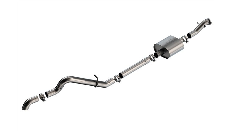 140898 S-Type Cat-Back Exhaust System Fits Select Ford Bronco 2.3L 4 Cyl. Engine