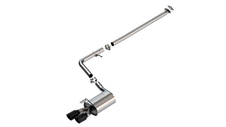 140921BC S-Type Cat-Back Exhaust System for 2021-2023 Hyundai Sonata 1.6L 4 Cyl. Turbocharged Engine