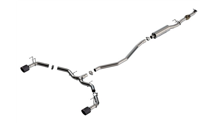 140922CFBA S-Type Cat-Back Exhaust System Fits Select Acura Integra, Honda Civic Si 1.5L 4-Cyl.