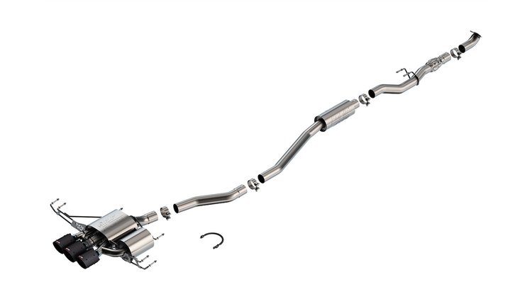 140927CFBA ATAK Cat-Back Exhaust System Fits Select Honda Civic Type R 2.0L 4 Cyl. Turbo Engine