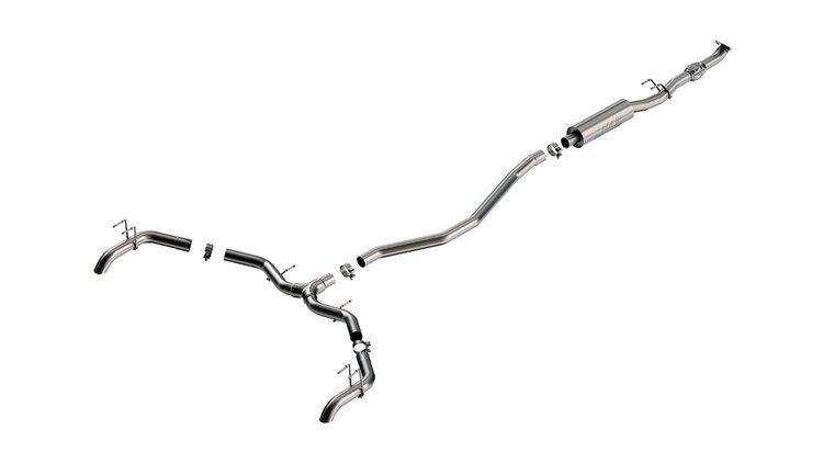140928 S-Type Cat-Back Exhaust System for Select Honda Civic EX, Touring 1.5L 4 Cyl.